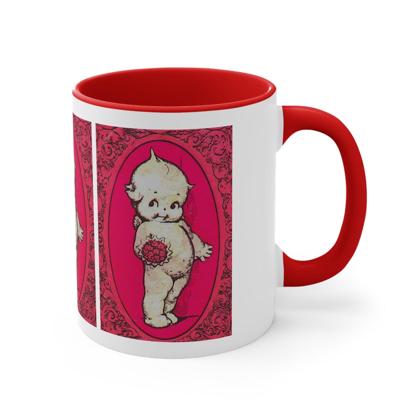 Cupid's Cuddles: Valentine's Kewpie Doll Love Mug