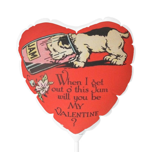 Vintage valentines day decor balloons