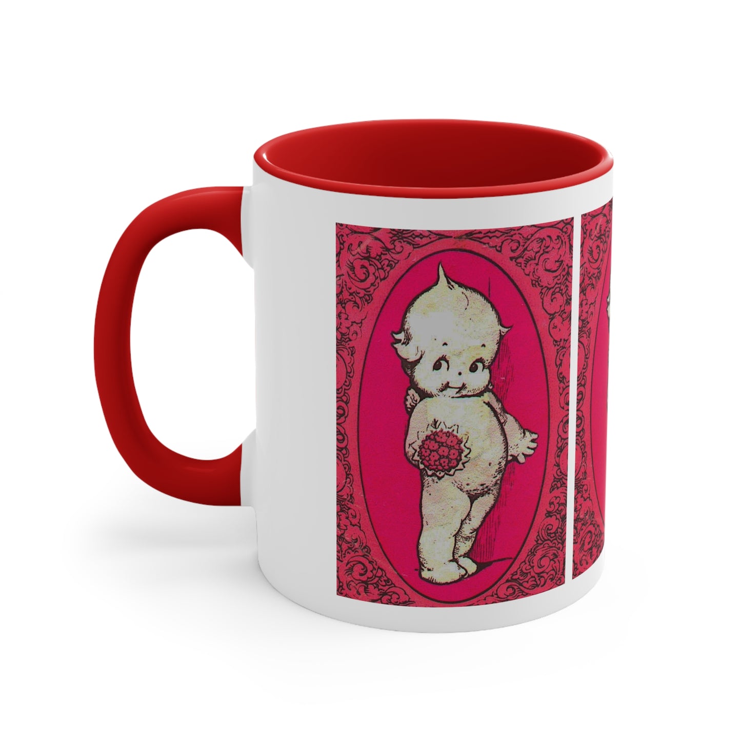Cupid's Cuddles: Valentine's Kewpie Doll Love Mug